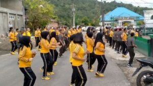 Senam Sinergitas TNI - Polri di Koramil 1417-06 Unaaha Bersama Membangun Kamtibmas 2 IMG 20230526 WA0212