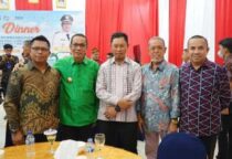 Pj Bupati Buton, Drs. Basiran, bersama kepala dearah lain se-Sultra menghadiri pembukaan pameran pembangunan dalam rangkaian