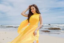 Puteri Juby penyanyi cantik asal Manado, Sulawesi Utara mengaku senang saat dipercaya CEO NAGASWARA Rahayu Kertawiguna untuk