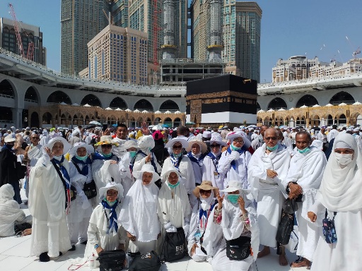 Jamaah Kloter 24 Manfaatkan Waktu Tersisa untuk Umroh dan Mendoakan Keluarga Terdekat yang Telah Meninggal 1 IMG 20230710 WA0156