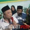 Calon  Gubernur Provinsi Provinsi Sulawesi Tenggara  Ruksamin  berbuka puasa bersama masyarakat dan tokoh agama di Kota Kendari tepatnya