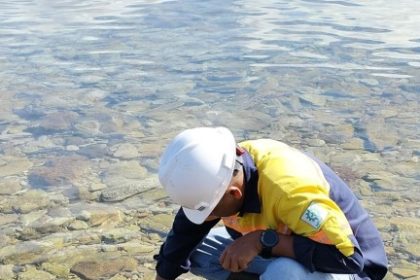 Ket gambar: Sedimenpond