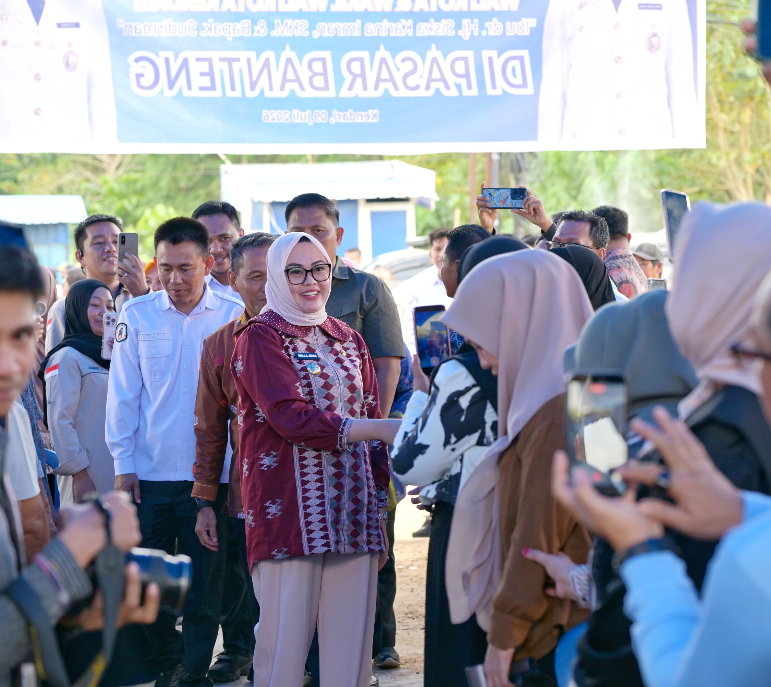 Wali Kota Kendari, Siska Karina Imran Resmikan Pasar Banteng, UMKM dan Pedagang Kini Punya Rumah Baru 3 IMG 20260709 WA0280