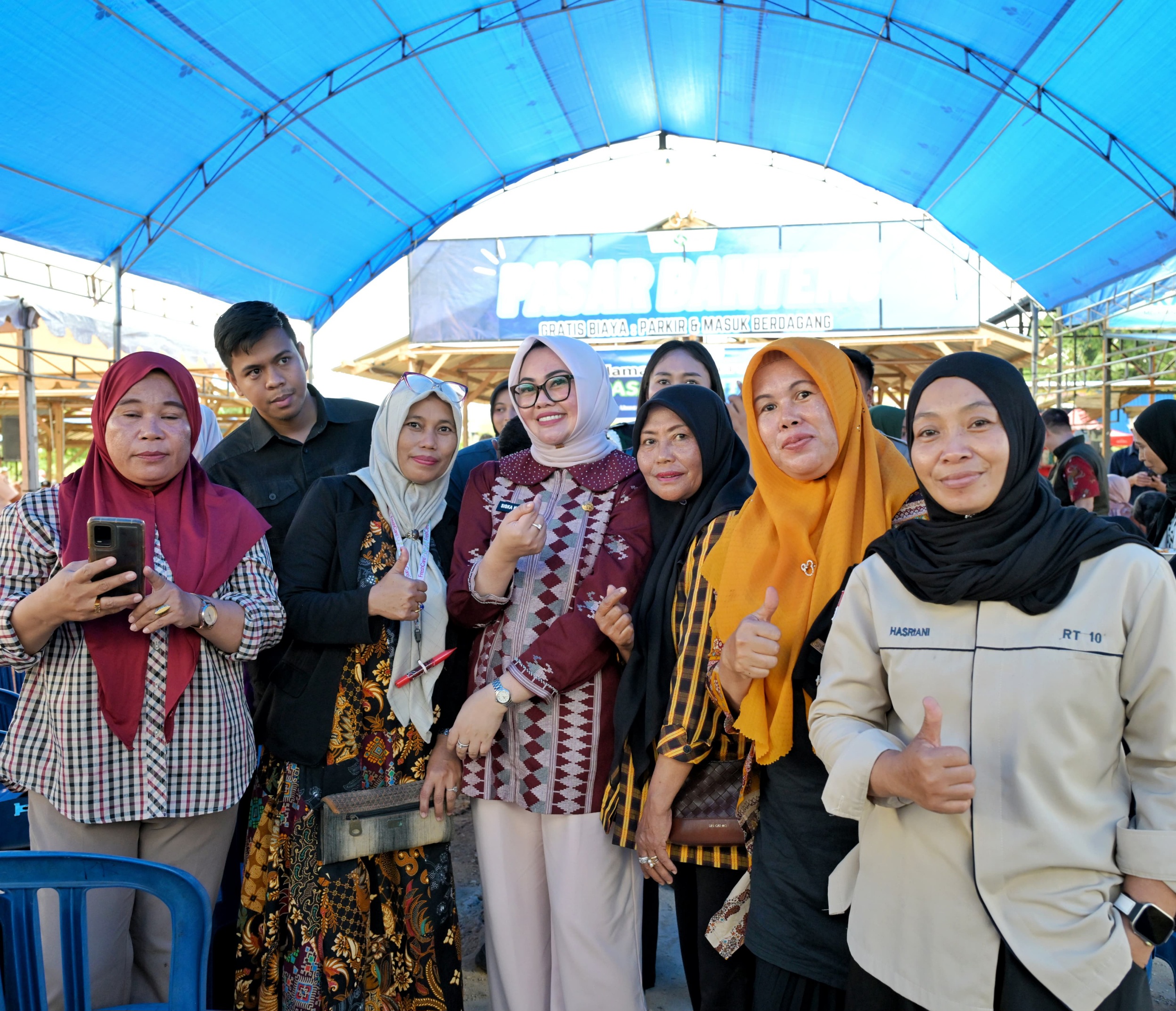 Wali Kota Kendari, Siska Karina Imran Resmikan Pasar Banteng, UMKM dan Pedagang Kini Punya Rumah Baru 6 IMG 20260709 WA0303