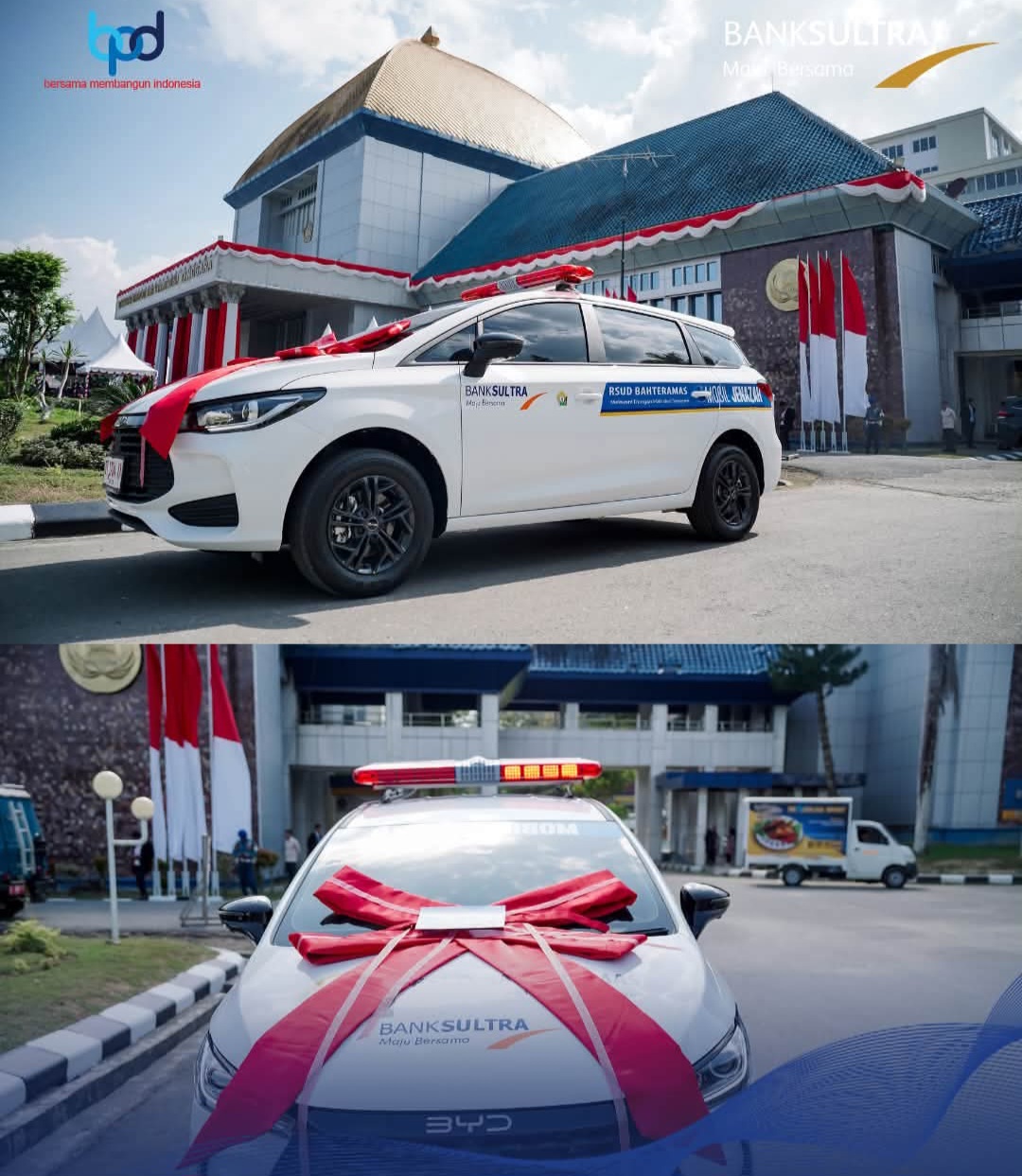 Tak Boleh Ada Pungutan, ASR Pastikan Mobil Jenazah Bank Sultra untuk Warga yang Membutuhkan 2 FB IMG 1787042341481